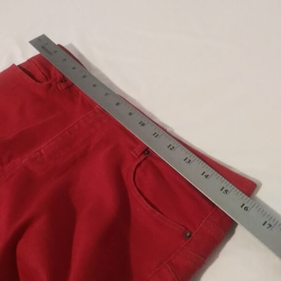 Joe Boxer women's size 7 red skinny jeans - Picture 7 of 16